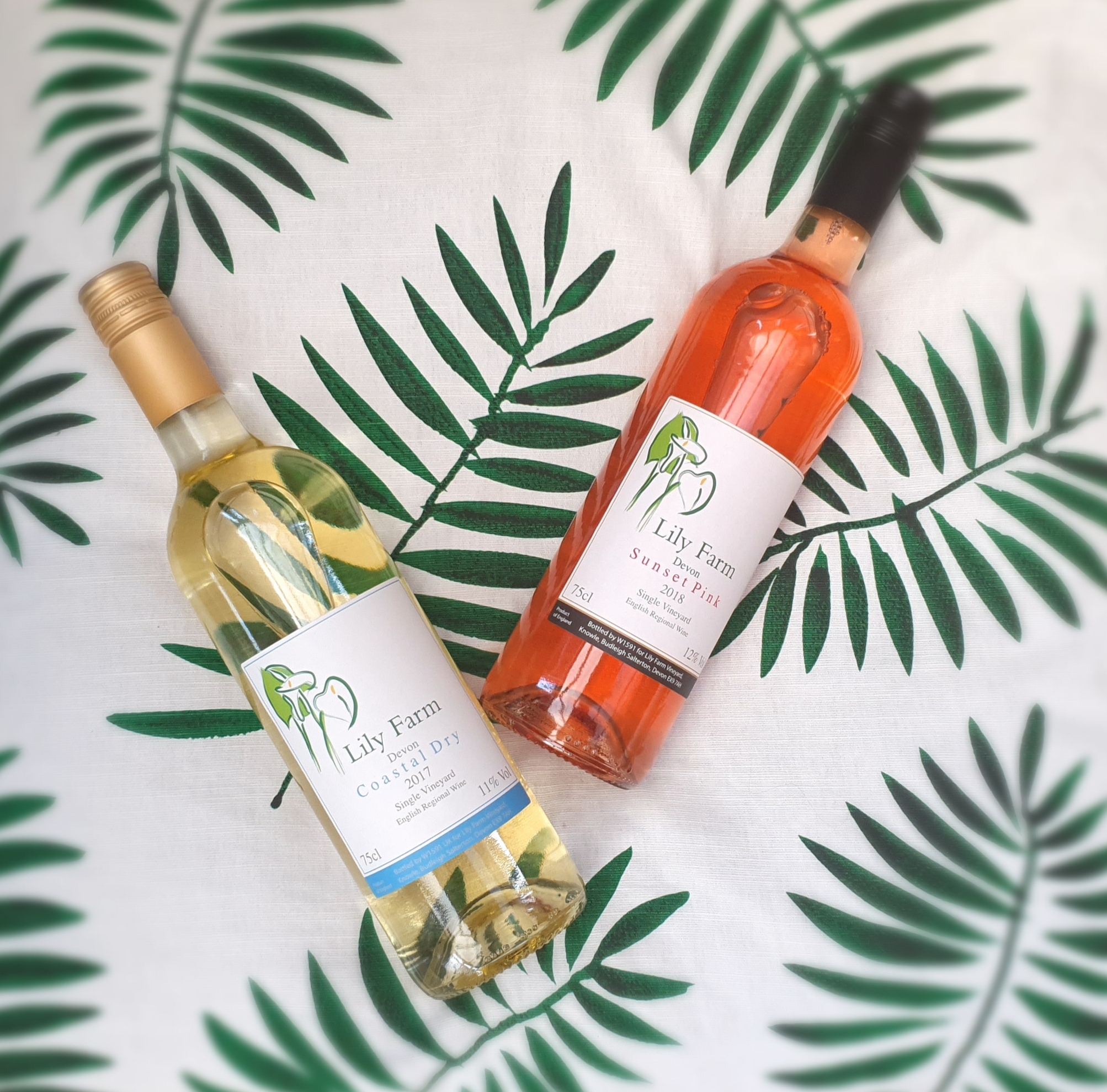 Lily Farm wines cushion